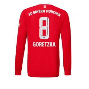 Bayern Munich Leon Goretzka #8 Hemmatröja 2022-23 Långärmad